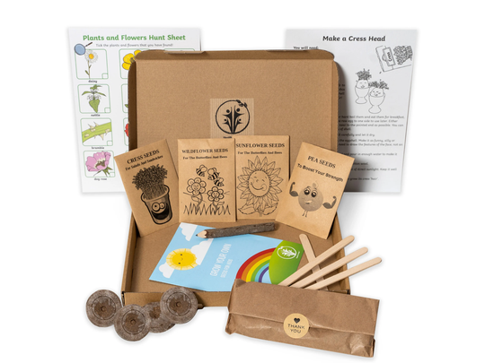 Kids Activity Box, Garden Set For Kids, Gardening Kit, Seed Kits Children Grow Your Own Kit Kids