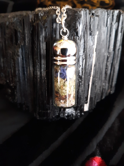 Mini Healing Spell Bottle Pendant
