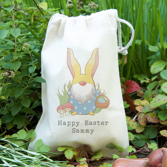 Personalised Easter Gonk Bag With Seeds