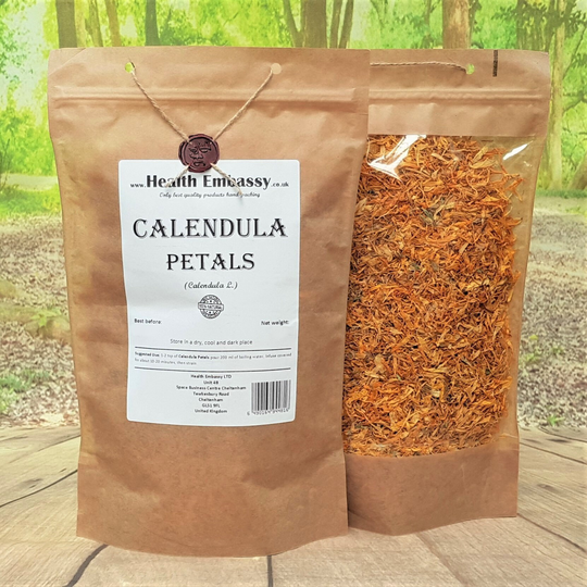 Calendula Petals | Calendula L. Marigold Health Embassy | Loose Herbal Tea