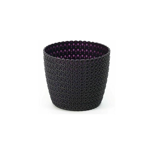 Viss - Small Knitted Plant Pot Succulent Flower Planter Indoor Decor Holder Cactus Herb