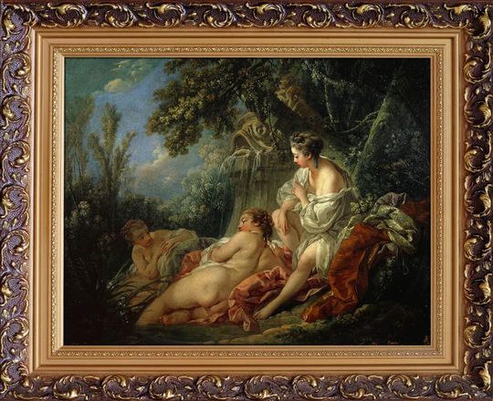 Francois Boucher The Four Seasons Summer 1755, Hight Quality Hand Painted Oil Painting Reproduction, Made To Order Classic