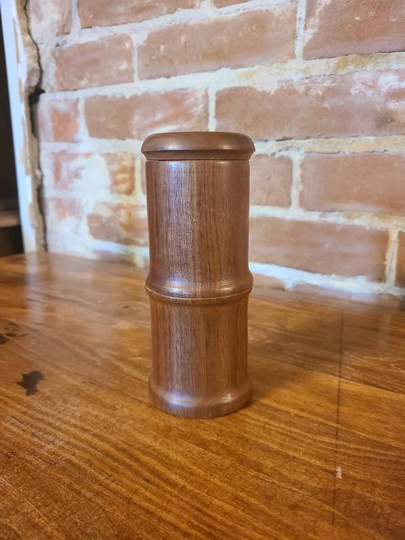 Vintage Wood Salt Shaker & Pepper Grinder 2-In-1 Combo - Your Choice Made in Pennsylvania