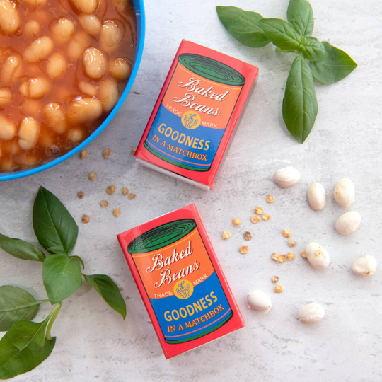 Grow Your Own Baked Beans Seed Kit In A Matchbox
