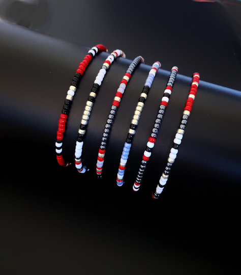 Seed Bead Boho Adjustable Bracelet, Birthday Gift For Him | B10