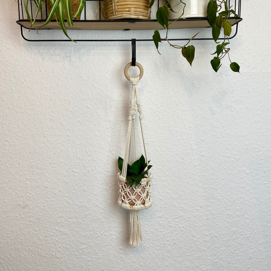 Macrame Plant Hanger - Macrame Holder Boho Hanger, Decor, Basket