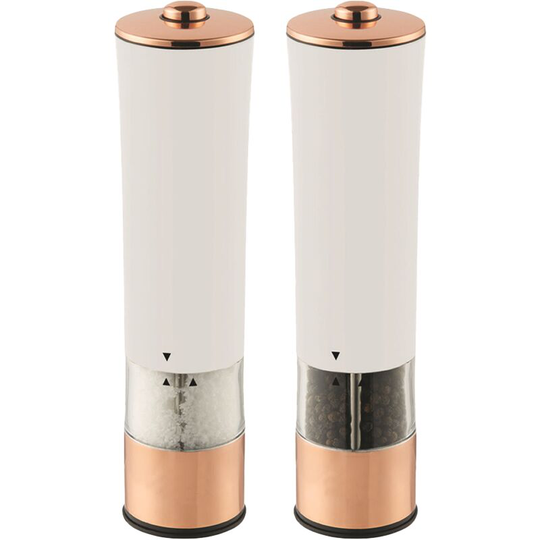 Seasoning jar high-value rose gold electric pepper grinder kitchen seasoning box seasoning box platinum