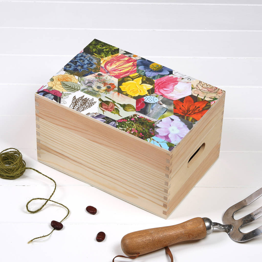 Personalised Gardeners' Seed Storage Box