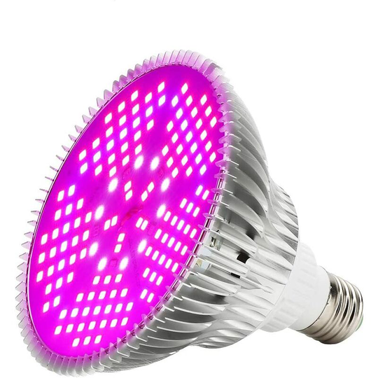 Langray - Led Grow Light Bulb Full Spectrum Plant Light 100W 160 Degree Plant Lamp, E27 Grow Light for Indoor Plant, Vegetables, Flower and Seed, Led