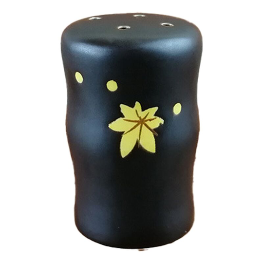 Fvbjd - Kitchen seasoning jar salt chili powder jar ceramic with hole pepper chicken powder bottle sprinkler (Maple Leaf)