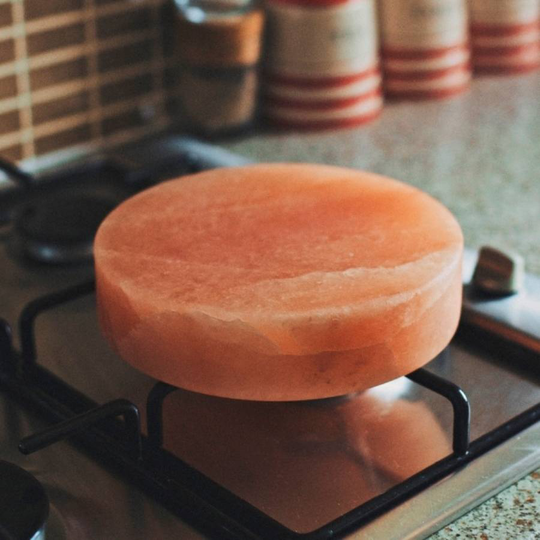Round Himalayan Salt Block