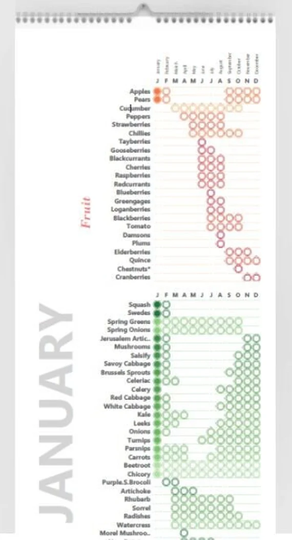 UK Seasonal Produce Guide | Perpetual