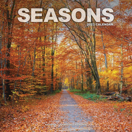 Seasons Wall Calendar 2023 - 30cm X