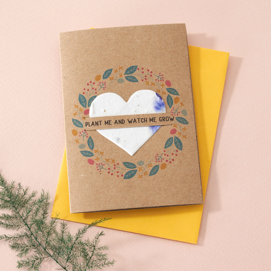 Summer Flowers Plantable Seed Card