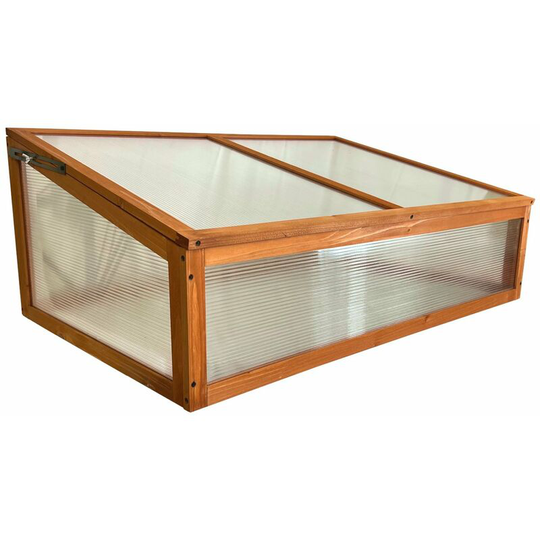 Oypla - Wooden Garden Plant Vegetable Cold Frame Grow House