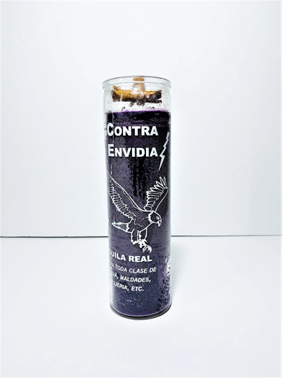 Contra Envidia Candle, Envy Protection Evil Eye Protection, 7 Day Ritual Candles, Aguila Real Hex Curse