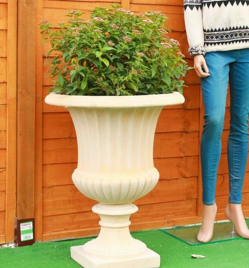 Single Stone Georgian Urn Planter Pot