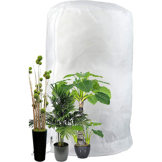 Naxunnn - Protective cover against winter plants, large heated fleece jacket resistant to plants for plant cover protective cover for garden plants