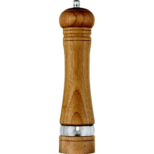 Fvbjd - Wood Salt and Pepper Grinder Mills Sets, Classic Manual Salt Grinder Refillable Pepper Mill Sets 8 Inch Antique Single Bubble Bag