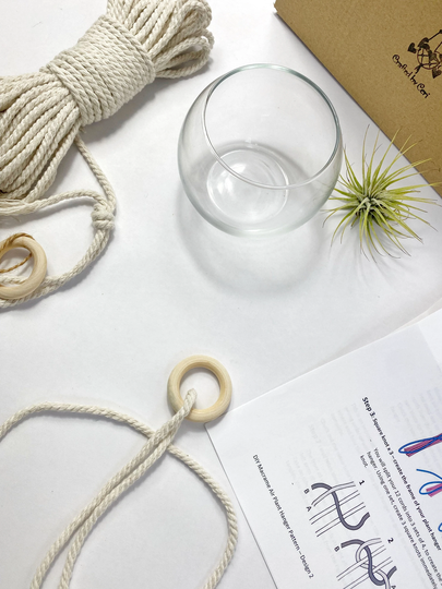 Diy Plant Hanger Set - Air Included/Garden Lover Gift