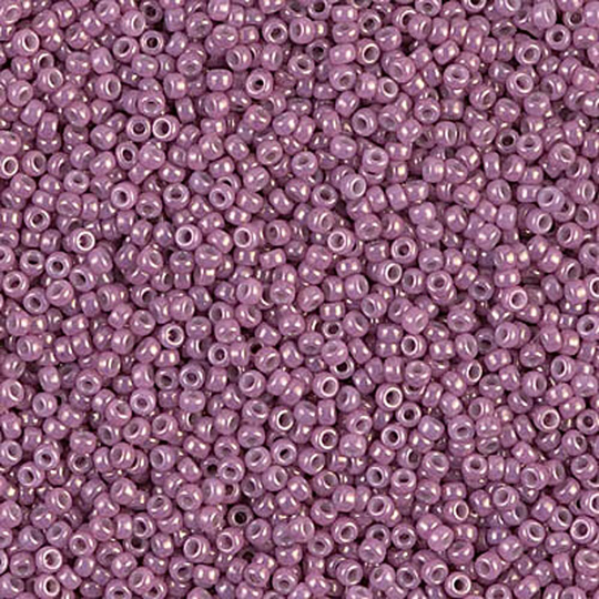 Miyuki Seed Beads 11/0 Dk Orchid Luster 11-1867 24G Opaque Japanese Beads, Size 11 Glass Rocaille Bead