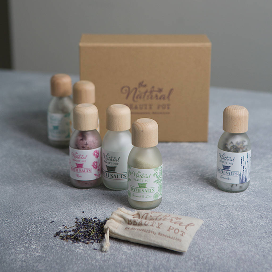 Luxury Natural Aromatherapy Baths Salts Gift Set