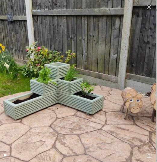 3 Tier Corner Planter