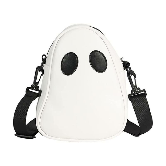 Halloween Pumpkin Cute Ghost Purse, Pu Leather Crossbody Bag Shoulder Bag For Girls, Spooky Season Trick Or Treat