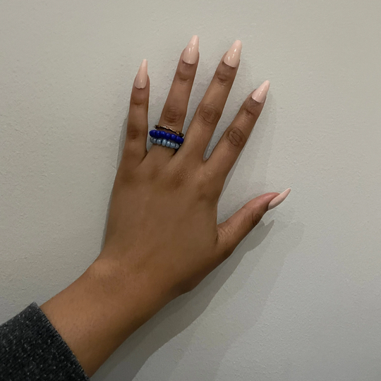 Seed Bead Stackable Rings
