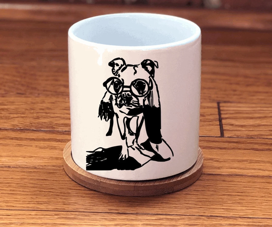 Pet Portrait | Personalized Custom Pot Or Pencil Holder