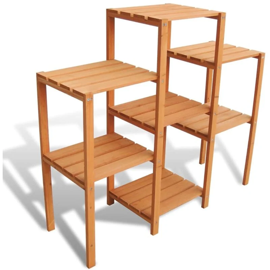 Garden Plant Stand 97x31x87 cm Solid Fir Wood - Brown