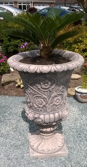 Pair Of Florian Urns