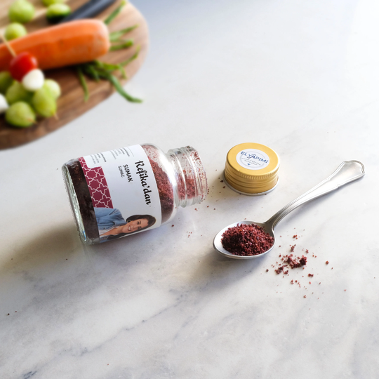 Natural Sumac Spice, Premium Dried Seasoning, Pure Ground Sumac, Housewarming Gift, Mediterranean - Refikadan By Refika Birgul