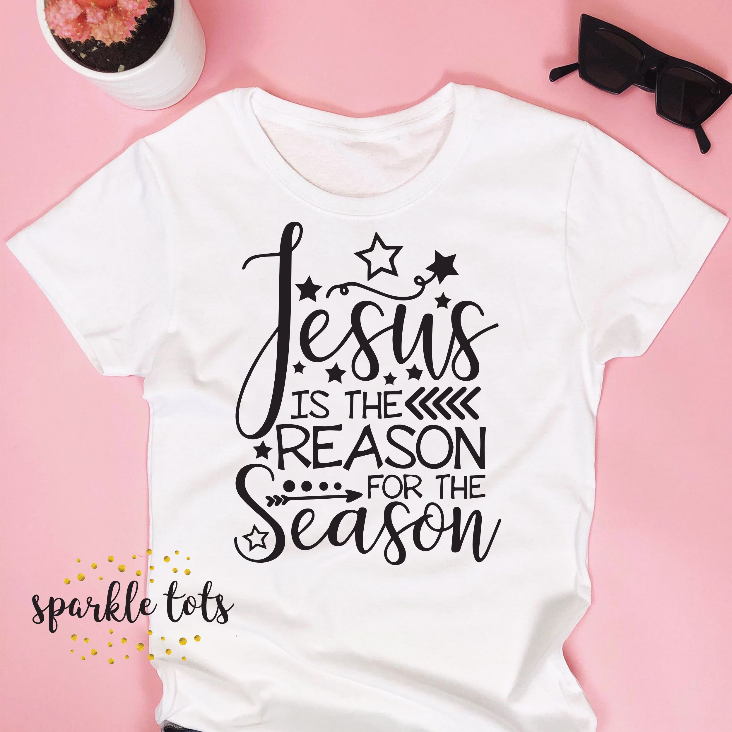Christmas Shirt Jesus Is The Reason For Season Christian Unisex Shirt, Faith Xmas Season, Festival, Winter Gifts Her