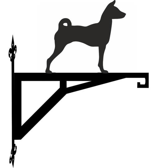 Basenji Modern Contemporary Hanging Bracket