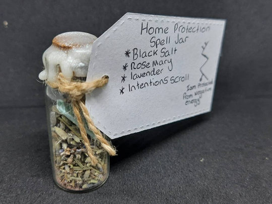 Home Protection Spell Jar
