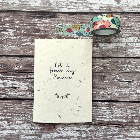 Mother's Day Plantable Card, Mama Seed