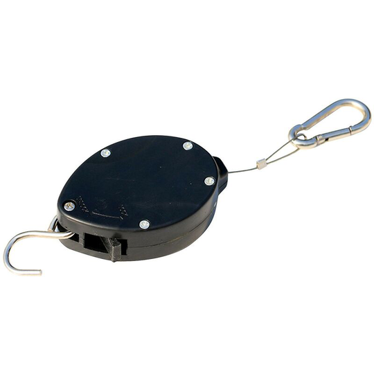Retractable Pulley Hanging Basket Pull Down Hanger Garden Plant Pots Hook 1pc