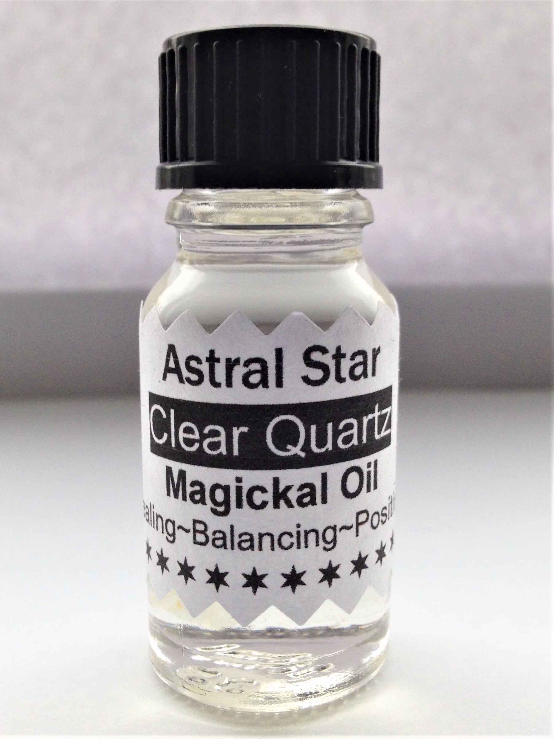Clear Quartz Magickal Oil - Healing & Balancing The Chakras Hand Blended