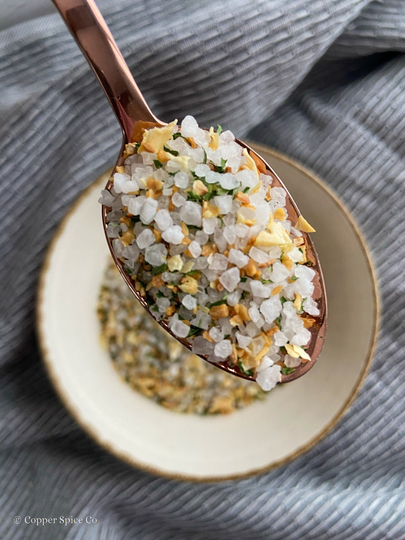 Garlic Sea Salt Grind | Flat Pack - Handcrafted Spice Blend