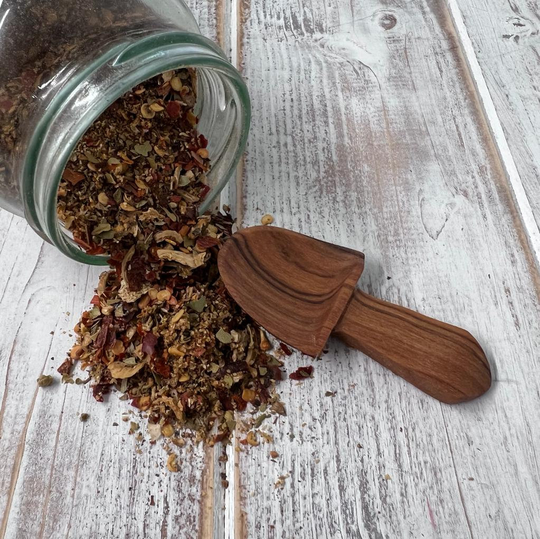Olive Wood Handmade Spice | Coffee Salt Spoon