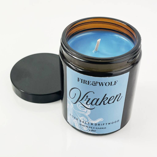 Kraken Candle - Rock Salt And Driftwood