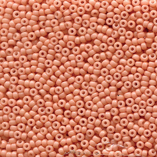 Miyuki Seed Beads Duracoat Baby Pink 11-4461 23G Opaque 11/0 Japanese Bead, Beads, Glass