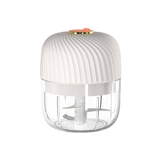 Electric Mini Garlic Chopper, 250ml Mini Food Chopper Garlic Mincer, Onion Cutter, Garlic Grinder Masher, Blender to Vegetable, Small Food Processor