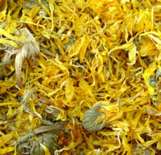 Calendula Flowers Whole 1 Oz // Skin Care Digestive Natural Remedies Tinctures Salves