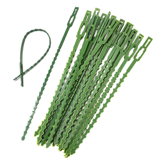 150 Pcs Adjustable Plant Ties Twist Ties Plastic Reusable Ties Garden Cable Ties Adjustable Plant Ties 13cm for Garden Plant Support