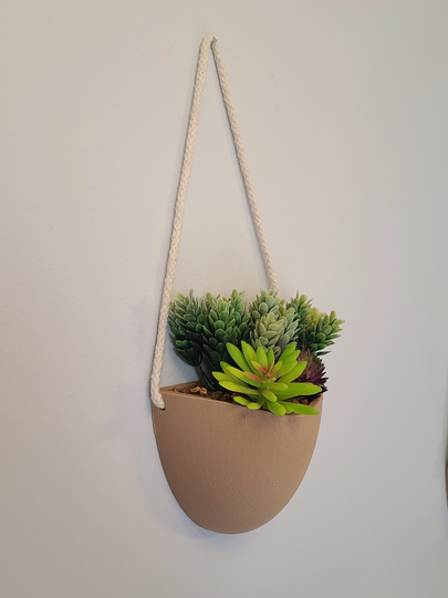 Wooden Succulent Wall Potter