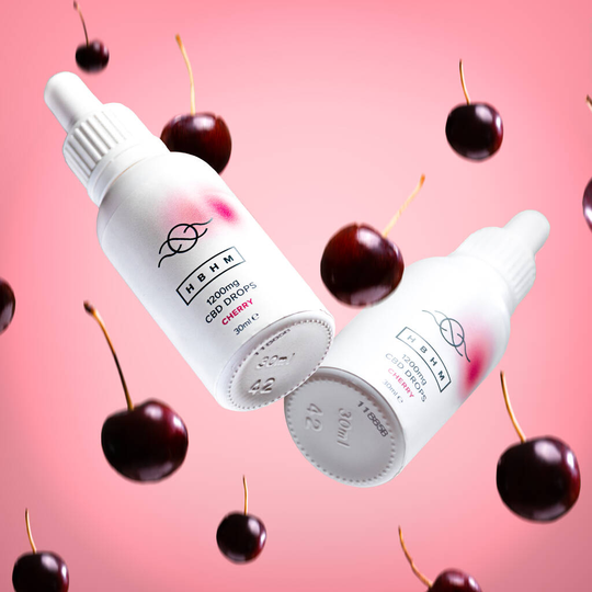 Cherry 1200mg 30ml CBD Oil Drops