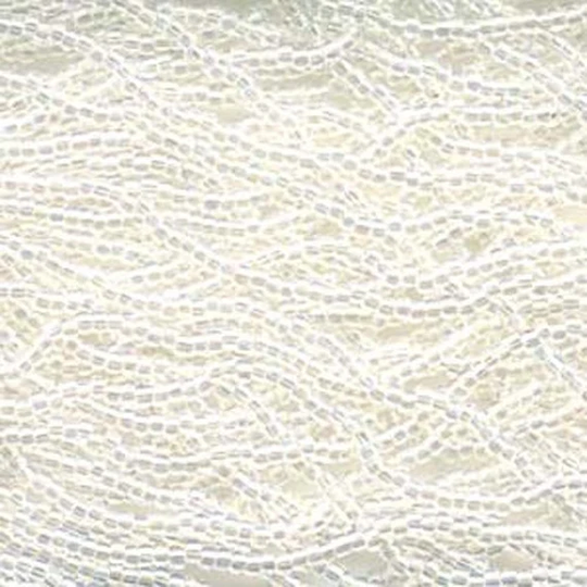 Czech Seed Beads 6/0 Trans. Crystal Clear Ab 31677 , Transparent Glass Beads, Size Jablonex Bead, 4mm