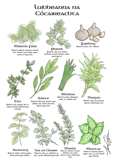 A3 Herbs | Luibheanna